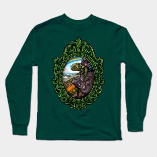 Kitsch Cameo: Beasts for a Walk at the Beach Long Sleeve T-Shirt